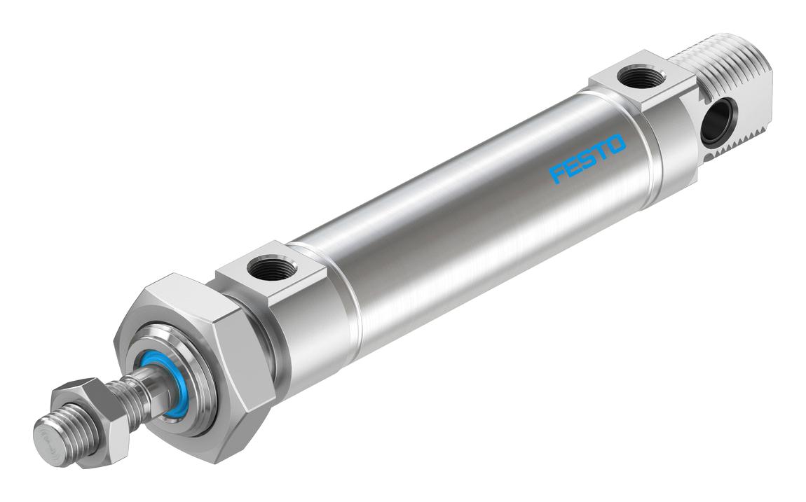 Festo Dsnu-25-50-P-A Cylinder, Dbl Acting, 25Mm, 10Bar, 50Mm