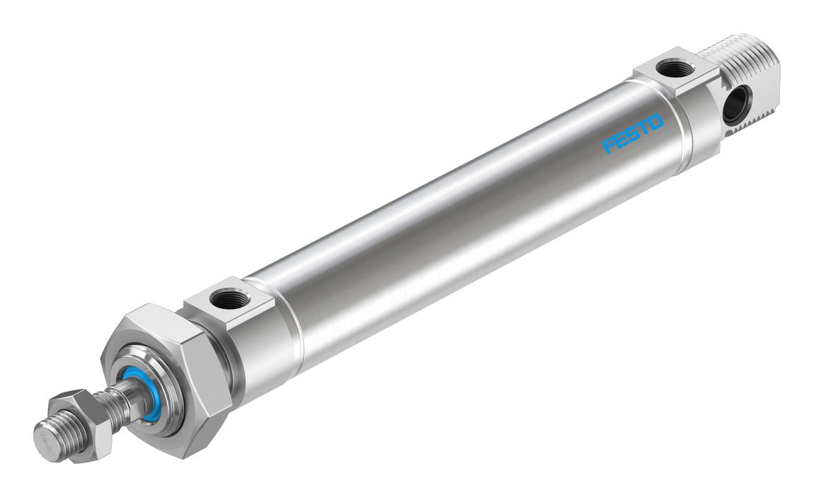 Festo Dsnu-25-100-P-A Cylinder, Dbl Acting, 25Mm, 10Bar, 100Mm