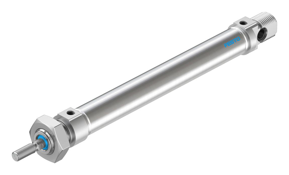 Festo Dsnu-16-100-Ppv-A Cylinder, Dbl Acting, 16Mm, 10Bar, 100Mm