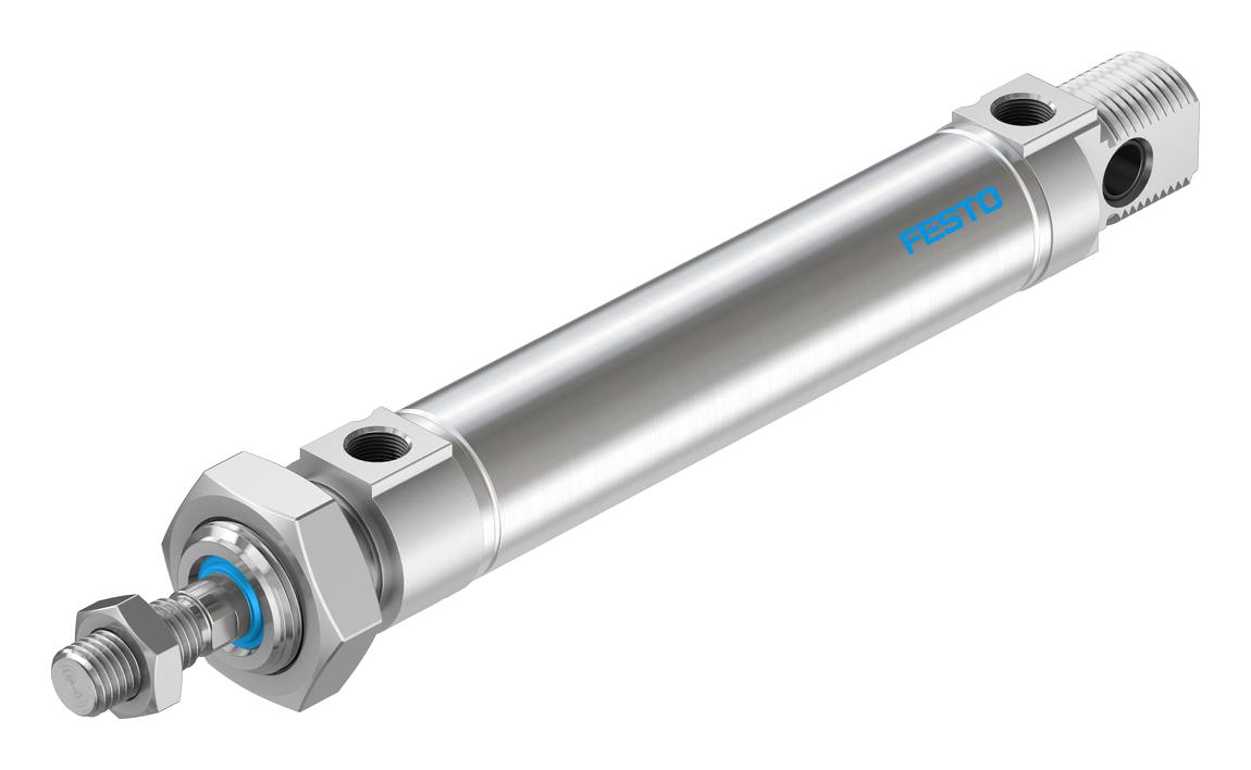 Festo Dsnu-25-80-Ppv-A Cylinder, Dbl Acting, 25Mm, 10Bar, 80Mm