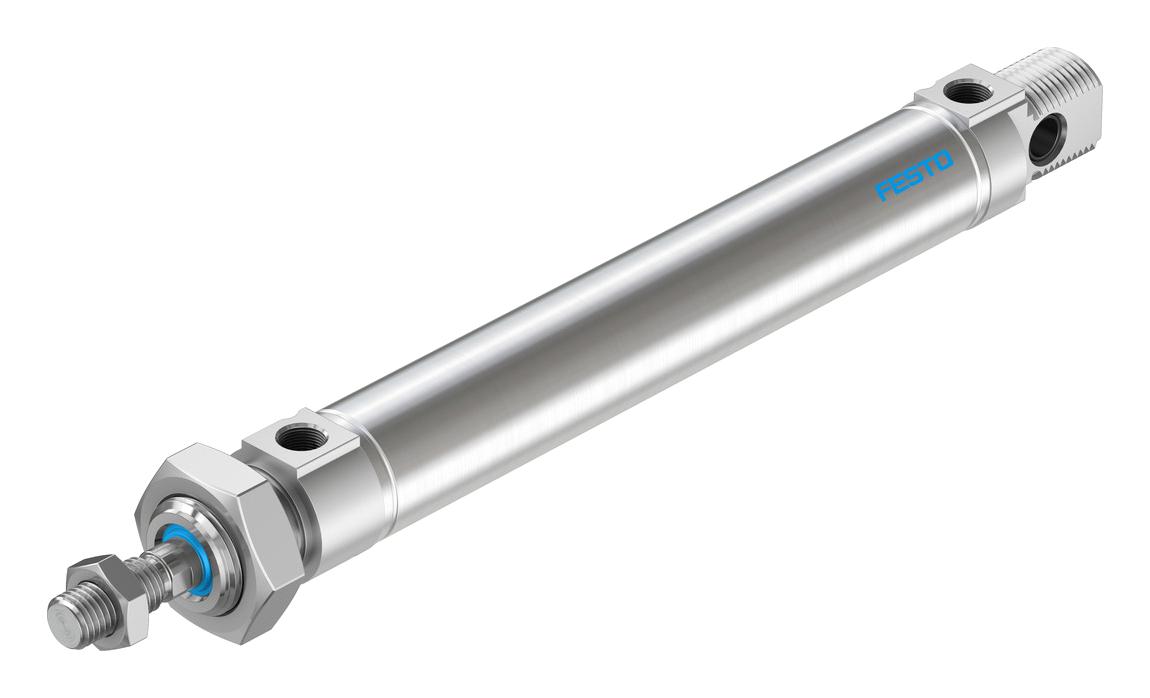 Festo Dsnu-25-125-Ppv-A Cylinder, Dbl Acting, 25Mm, 10Bar, 125Mm