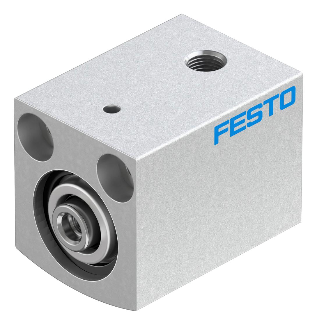 Festo Aevc-12-10-I-P Cylinder, Sgl Acting, 12Mm, 10Bar, 10Mm