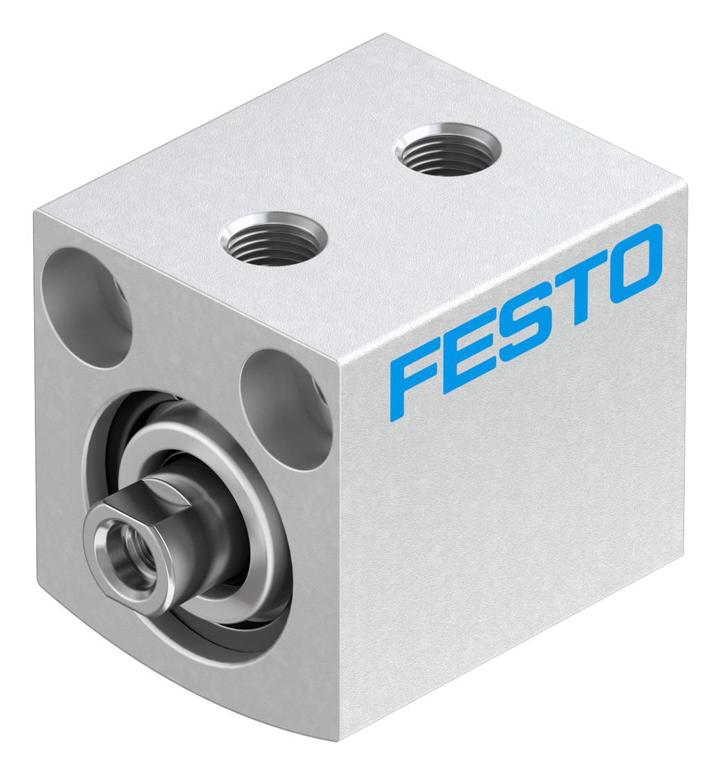 Festo Advc-12-5-I-P Cylinder, Dbl Acting, 12Mm, 10Bar, 5Mm