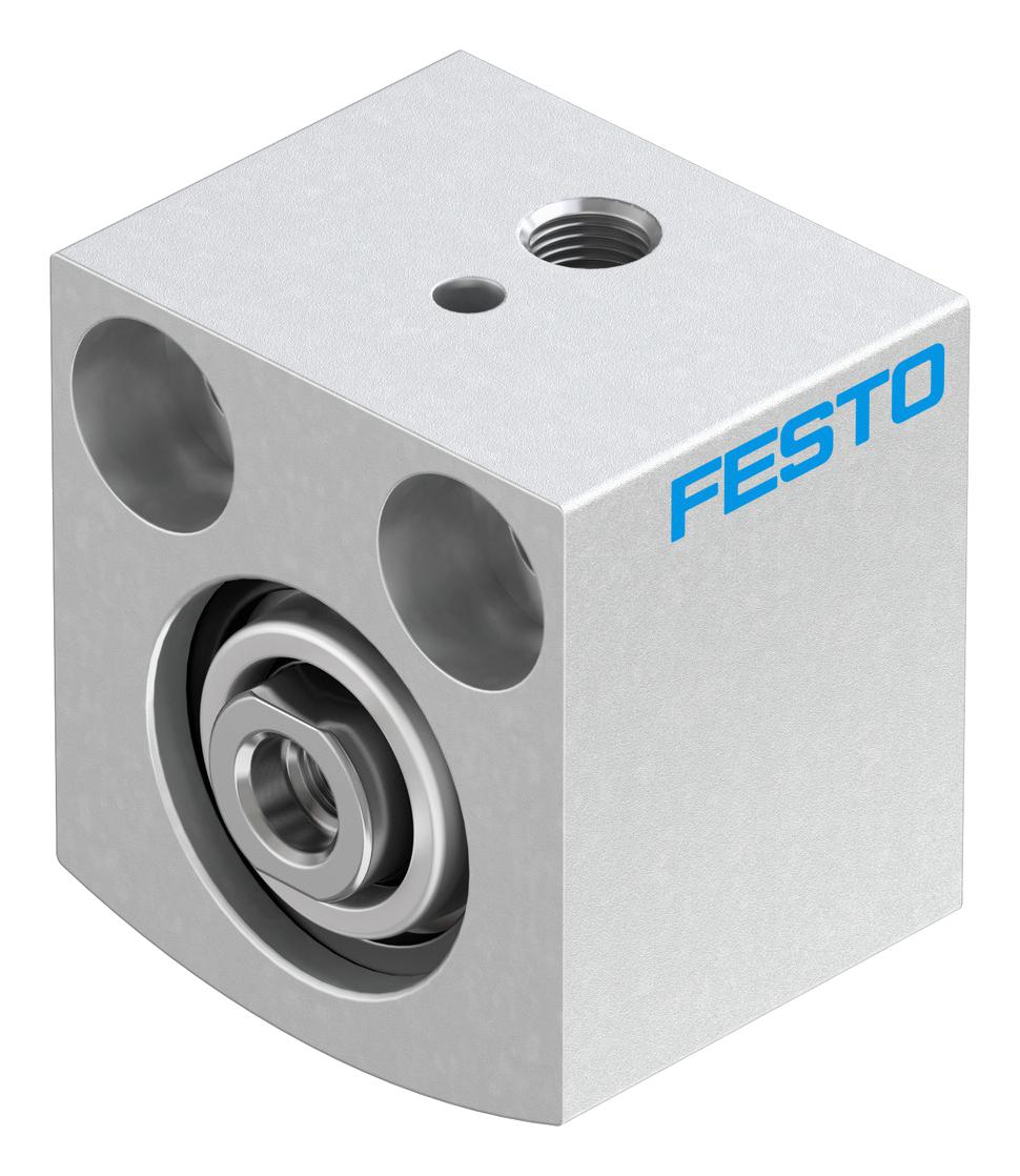 Festo Aevc-16-5-I-P Cylinder, Sgl Acting, 16Mm, 10Bar, 5Mm