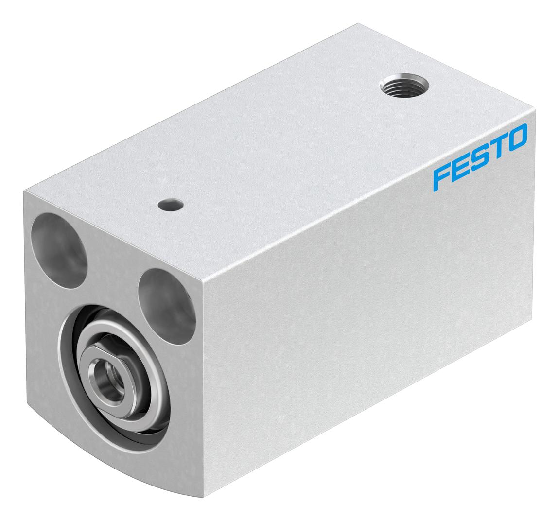 Festo Aevc-16-25-I-P Cylinder, Sgl Acting, 16Mm, 10Bar, 25Mm