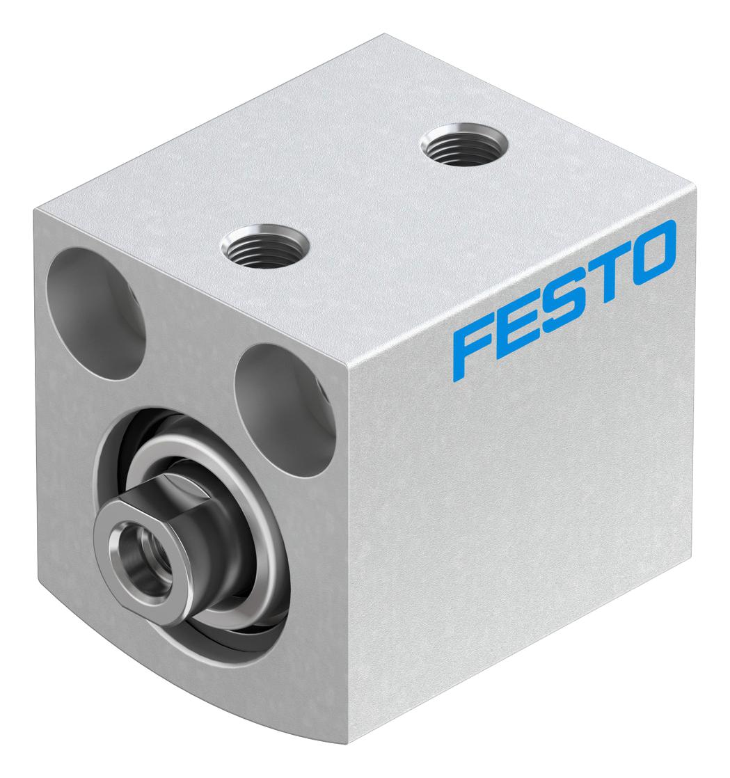 Festo Advc-16-10-I-P Cylinder, Dbl Acting, 16Mm, 10Bar, 10Mm