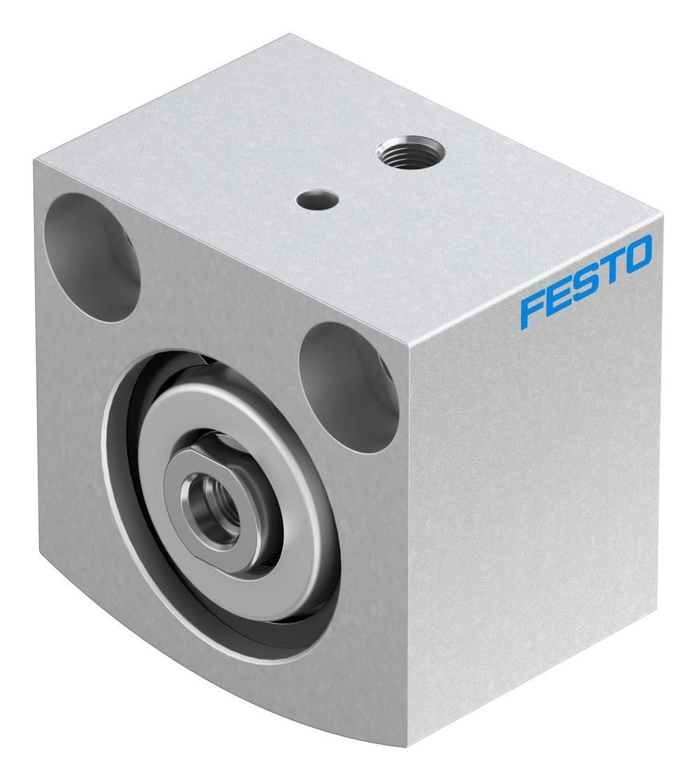 Festo Aevc-25-5-I-P Cylinder, Sgl Acting, 25Mm, 10Bar, 5Mm