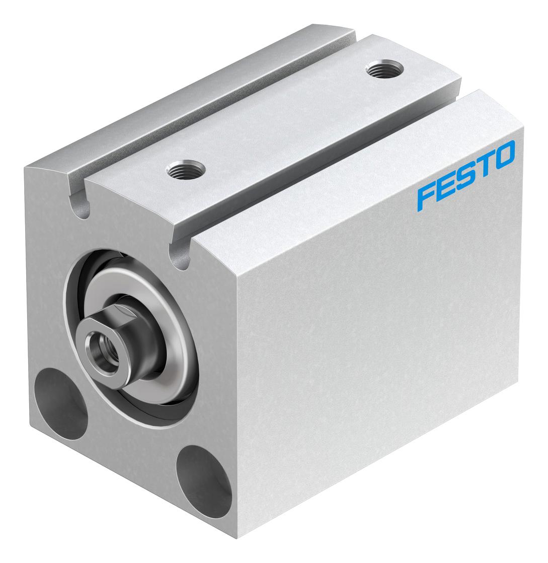 Festo Advc-25-20-I-P-A Cylinder, Dbl Acting, 25Mm, 10Bar, 20Mm