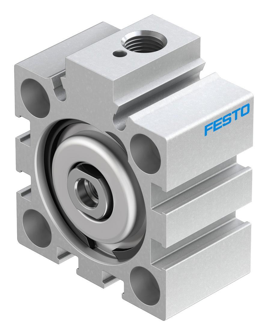 Festo Aevc-32-5-I-P Cylinder, Sgl Acting, 32Mm, 10Bar, 5Mm