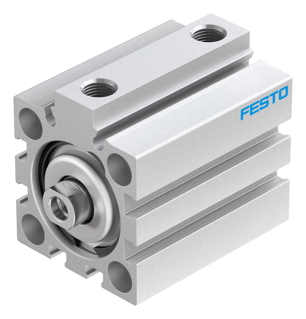 Festo Advc-32-25-I-P-A Cylinder, Dbl Acting, 32Mm, 10Bar, 25Mm