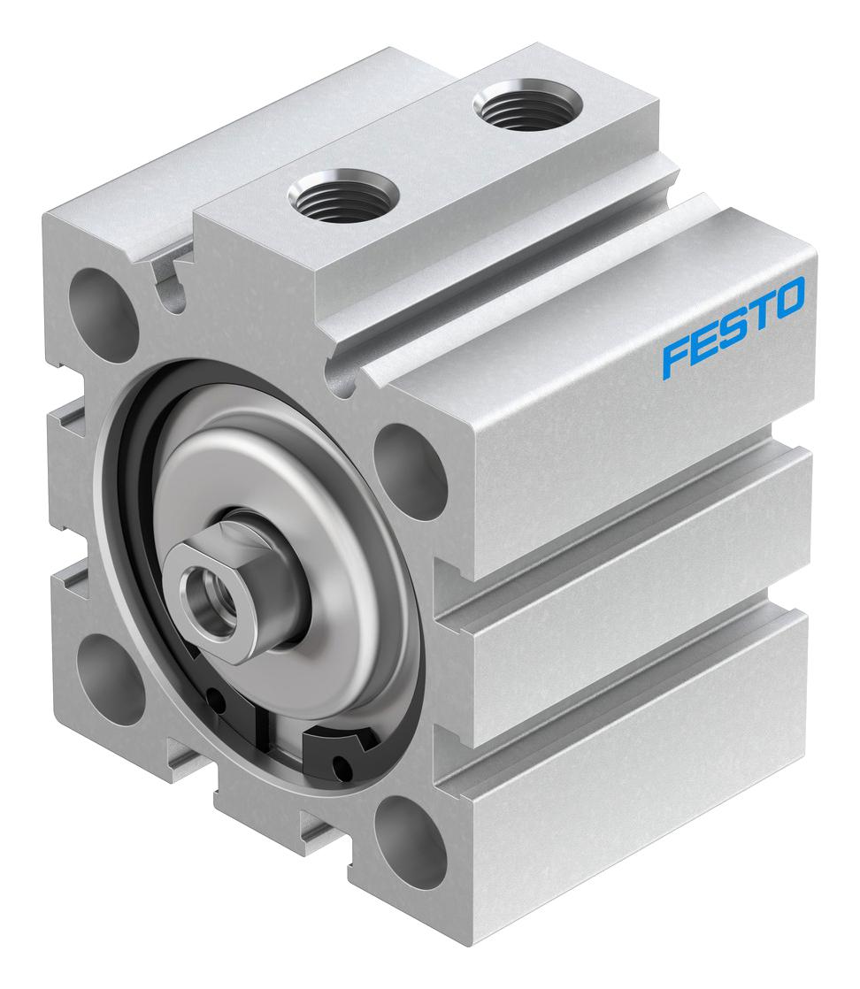 Festo Advc-40-5-I-P-A Cylinder, Dbl Acting, 40Mm, 10Bar, 5Mm