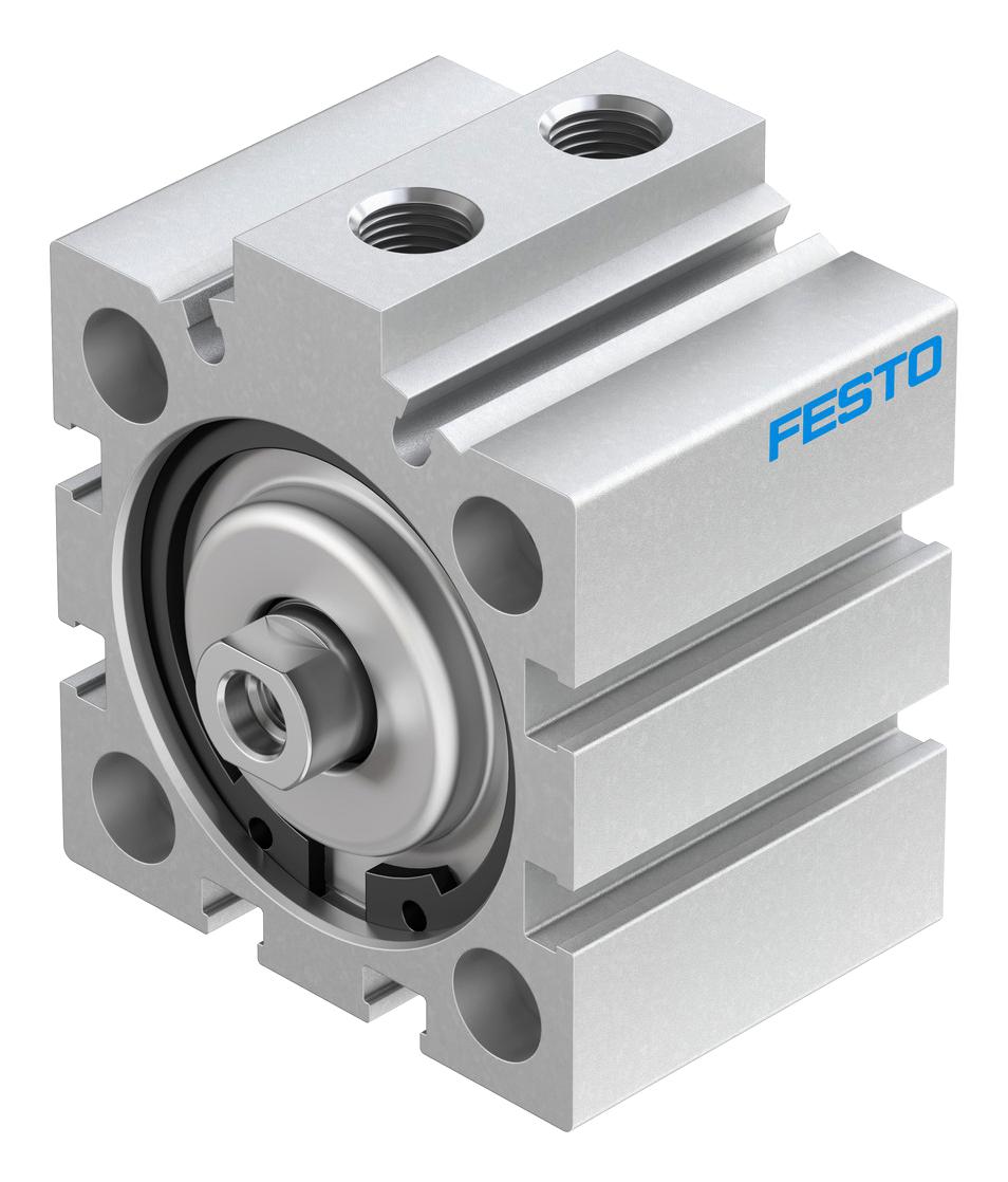 Festo Advc-40-10-I-P Cylinder, Dbl Acting, 40Mm, 10Bar, 10Mm