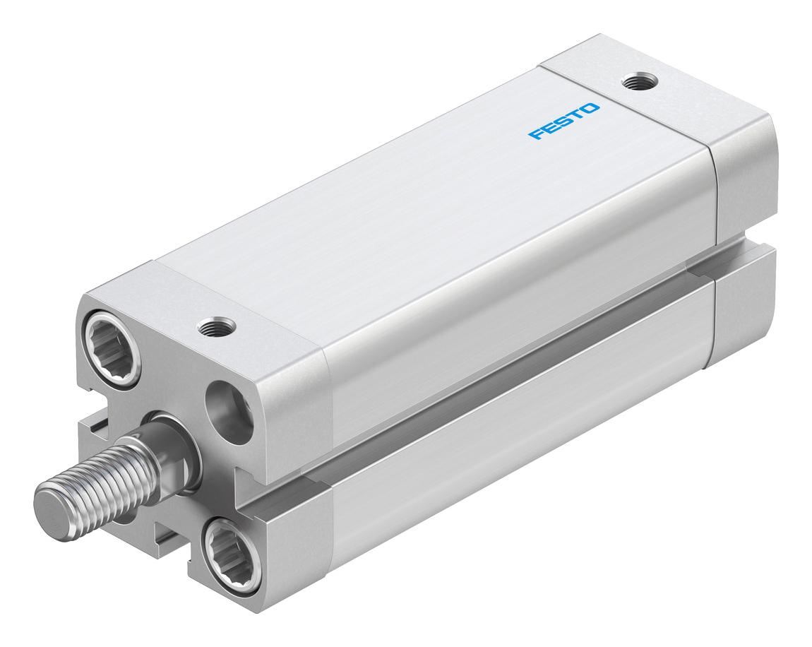 Festo Adn-20-60-A-P-A Cylinder, Dbl Acting, 20Mm, 10Bar, 60Mm