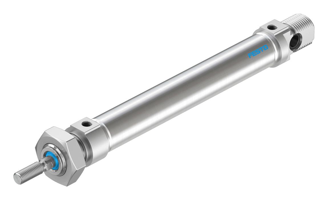 Festo Dsnu-16-80-Pps-A Cylinder, Dbl Acting, 16Mm, 10Bar, 80Mm