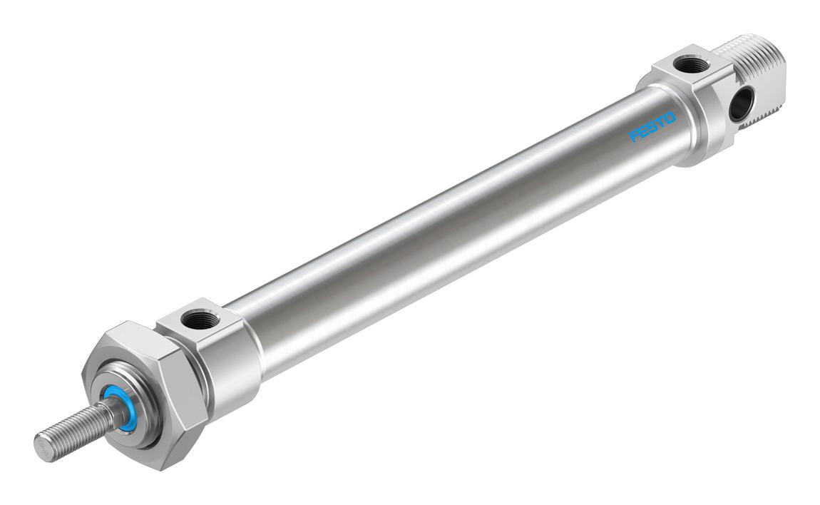 Festo Dsnu-20-125-Pps-A Cylinder, Dbl Acting, 20Mm, 10Bar, 125Mm