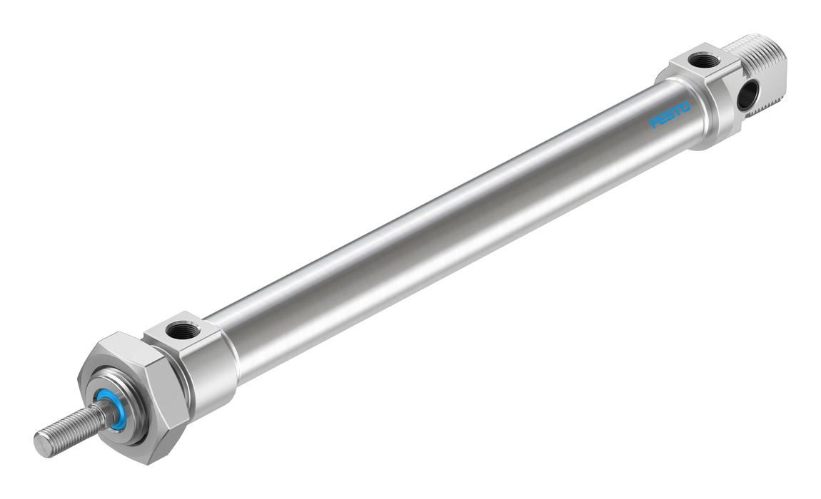 Festo Dsnu-20-160-Pps-A Cylinder, Dbl Acting, 20Mm, 10Bar, 160Mm