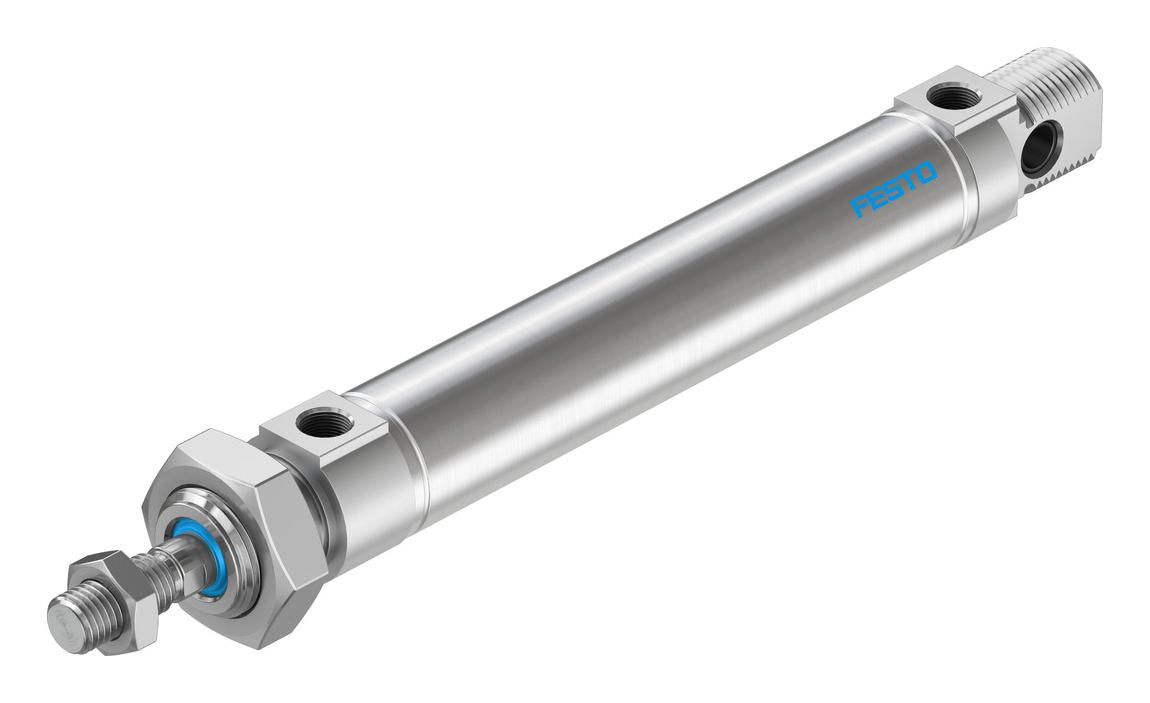 Festo Dsnu-25-100-Pps-A Cylinder, Dbl Acting, 25Mm, 10Bar, 100Mm