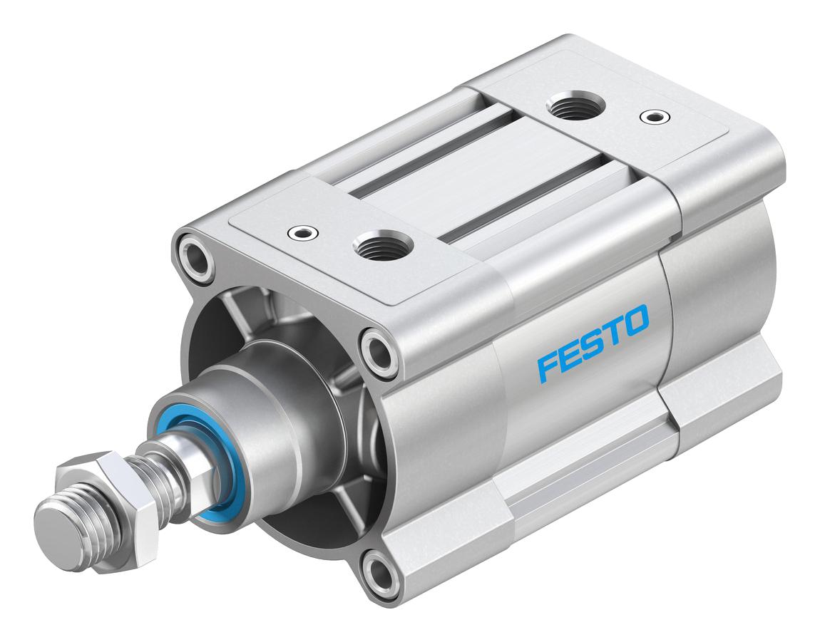 Festo Dsbc-80-25-Ppva-N3 Cylinder, Dbl Acting, 80Mm, 12Bar, 25Mm