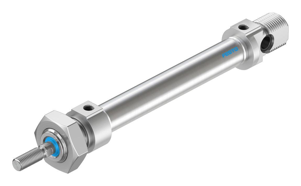 Festo Dsnu-12-60-P-A Cylinder, Dbl Acting, 12Mm, 10Bar, 60Mm