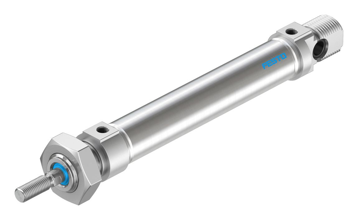 Festo Dsnu-16-60-P-A Cylinder, Dbl Acting, 16Mm, 10Bar, 60Mm