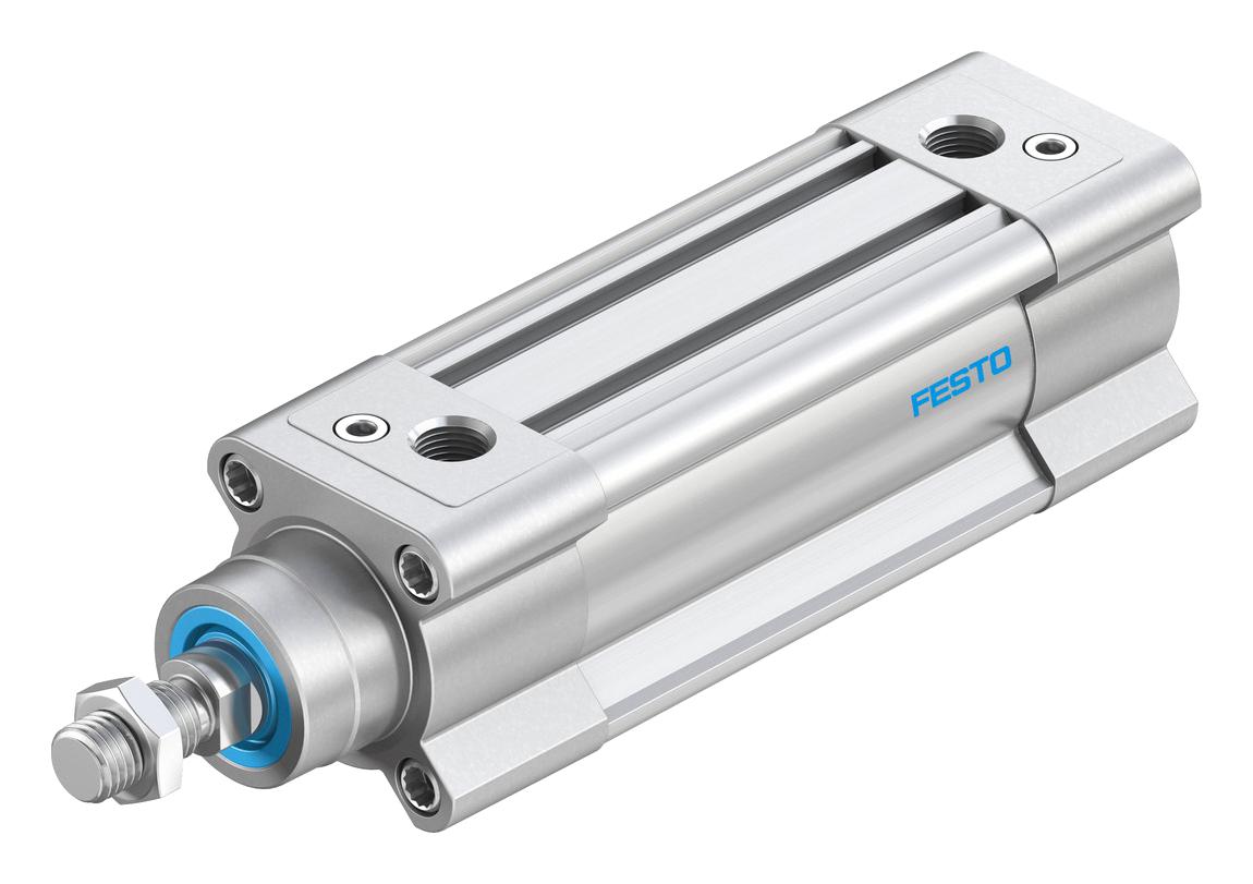 Festo Dsbc-40-60-Ppva-N3 Cylinder, Dbl Acting, 40Mm, 12Bar, 60Mm