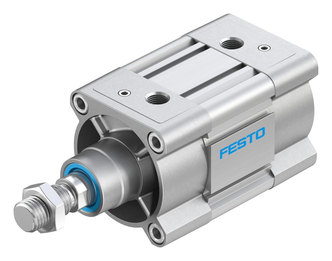 Festo Dsbc-80-20-D3-Ppva-N3 Cylinder, Dbl Acting, 80Mm, 12Bar, 20Mm