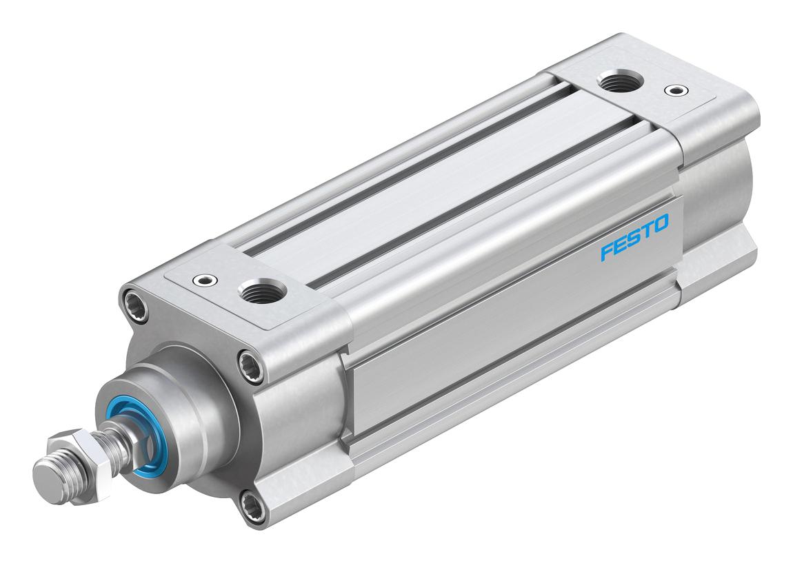 Festo Dsbc-63-125-D3-Ppva-N3 Cylinder, Dbl Acting, 63Mm, 12Bar, 125Mm