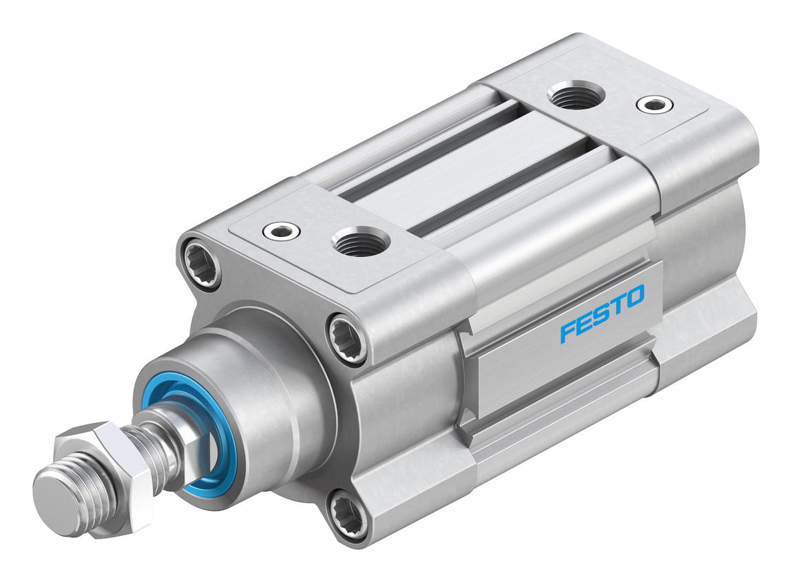 Festo Dsbc-50-20-D3-Ppva-N3 Cylinder, Dbl Acting, 50Mm, 12Bar, 20Mm