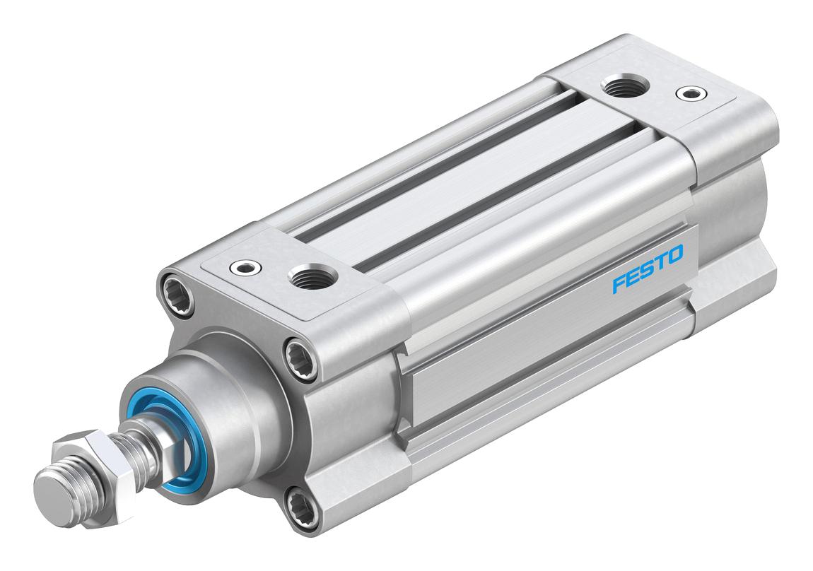 Festo Dsbc-50-70-D3-Ppva-N3 Cylinder, Dbl Acting, 50Mm, 12Bar, 70Mm