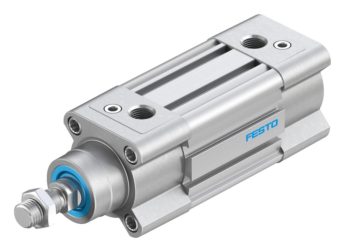 Festo Dsbc-40-25-D3-Ppva-N3 Cylinder, Dbl Acting, 40Mm, 12Bar, 25Mm