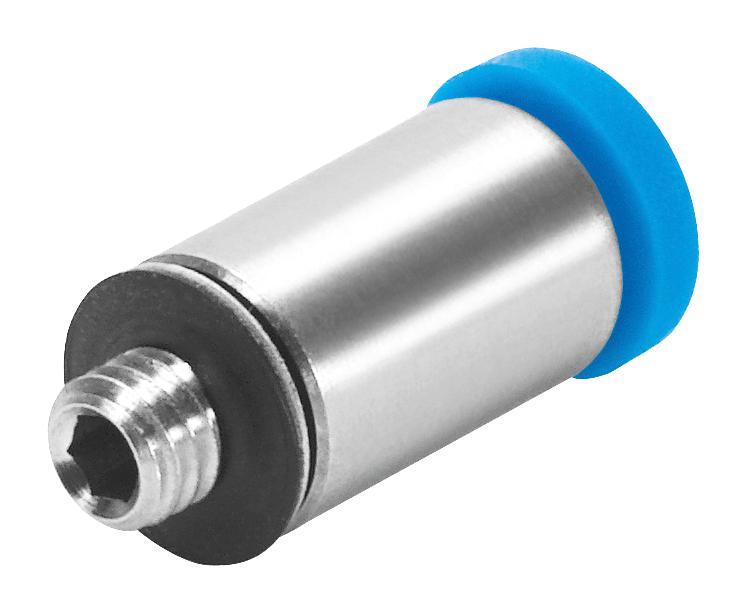 Festo Qsm-M7-6-I-R Push-In Fitting, 6Mm, M7, 9.8Mm