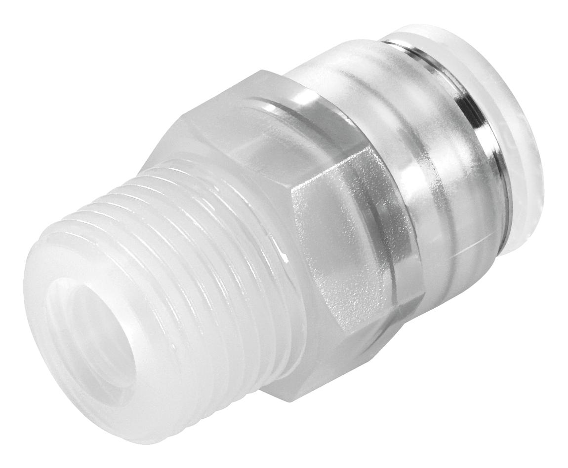 Festo Npqp-D-R18-Q4-Fd-P10 Push-In Fitting, 4Mm, R1/8, 10Bar