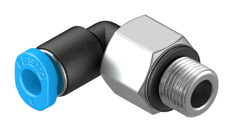 Festo 153331 Push-In L-Fitting, 3Mm, M5, 6Mm