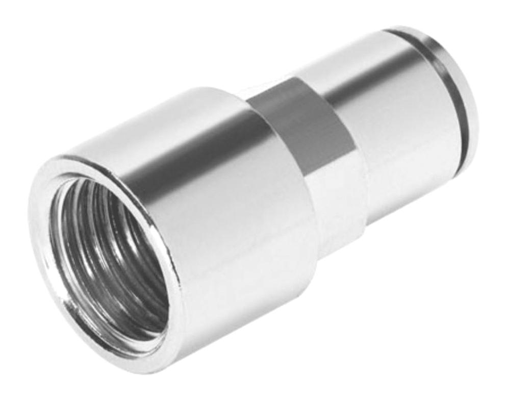 Festo Npqh-D-G14F-Q4-P10 Push-In Fitting, 4Mm, G1/4, 20Bar