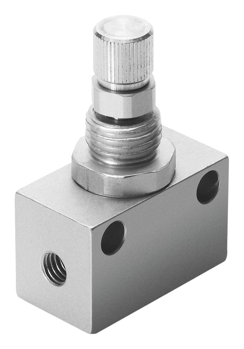 Festo Gro-1/8-B Needle Valve, G1/8, 10Bar