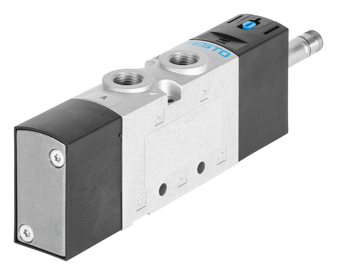 Festo Vuvs-Lt20-M52-Md-G18-F7 Air Solenoid Valve, G1/8, 10Bar