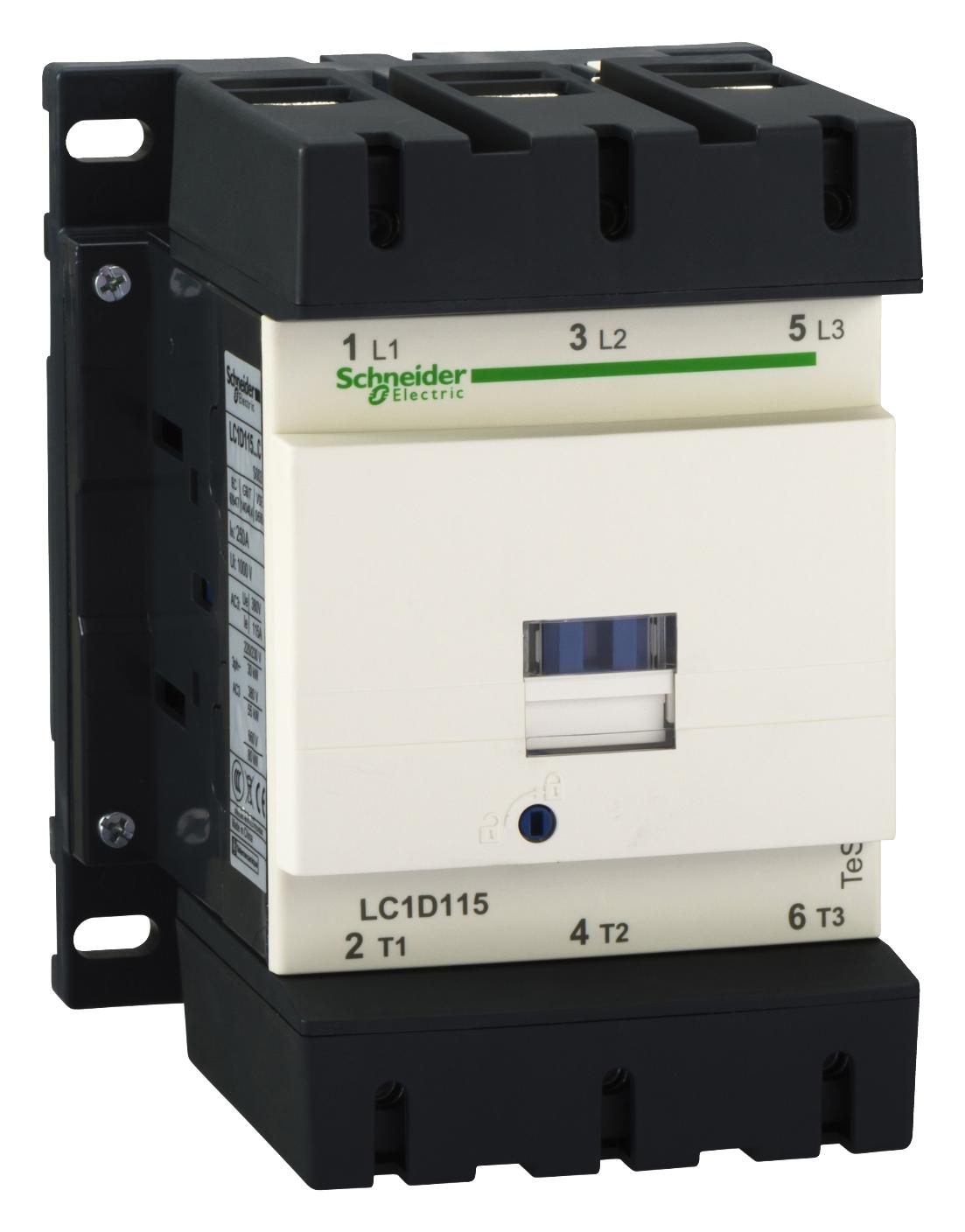 Schneider Electric Lc1D1156F5 Cont 115A 110V50Hzlugtm