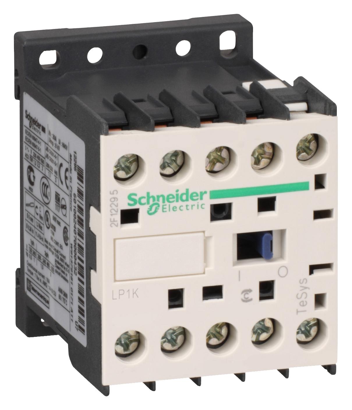 Schneider Electric Lp4K1201Ew3 Contactor-3No 12A Ac3 Poles