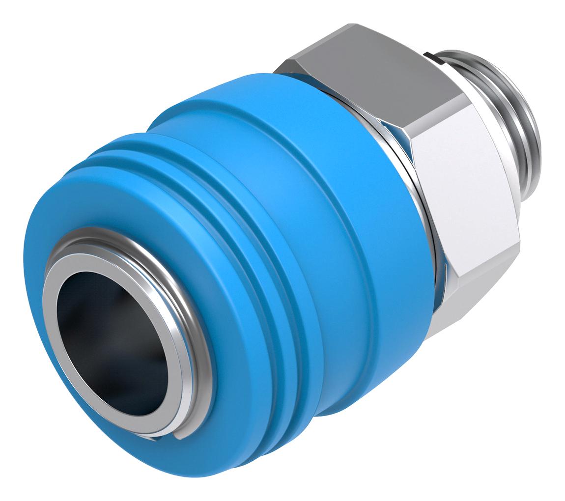 Festo Kd4-1/4-A Quick Coupling Socket, G1/4, 12Bar