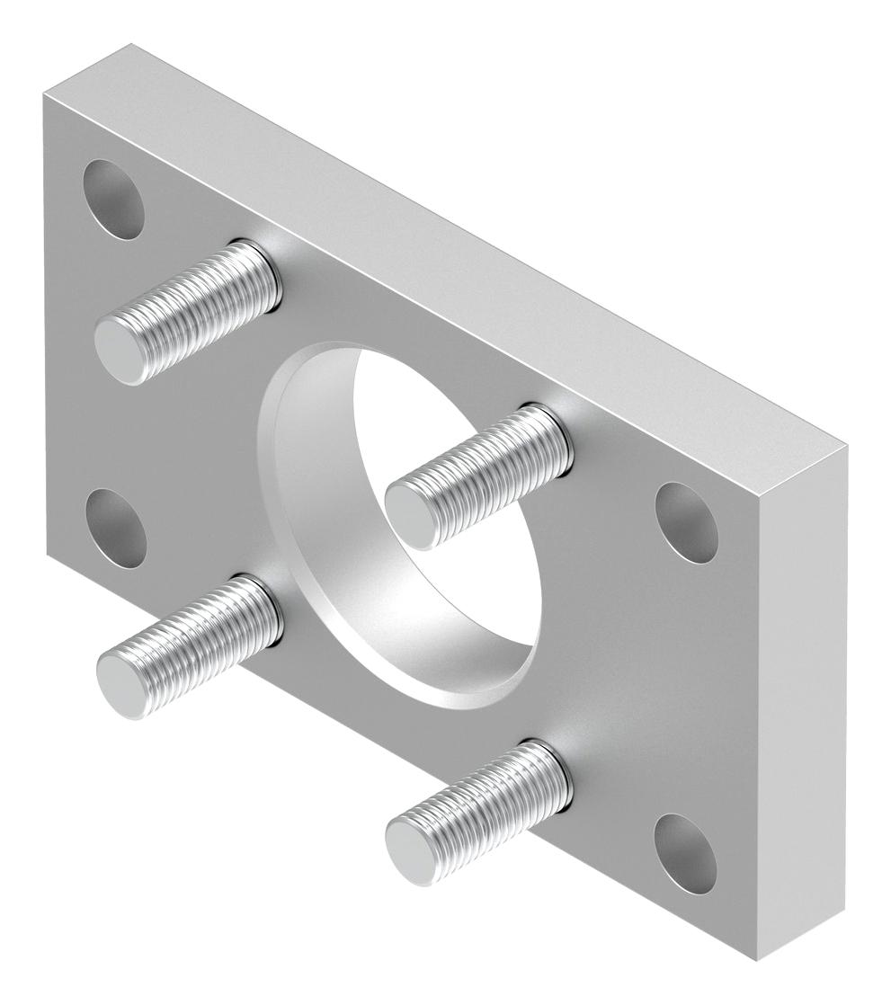 Festo 174376 Flange Mounting, 32Mm, Galvanized Steel