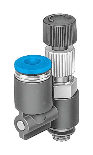 Festo Lrl-1/8-Qs-4 Pressure Regulator, 9Bar, G1/8, 96Lpm