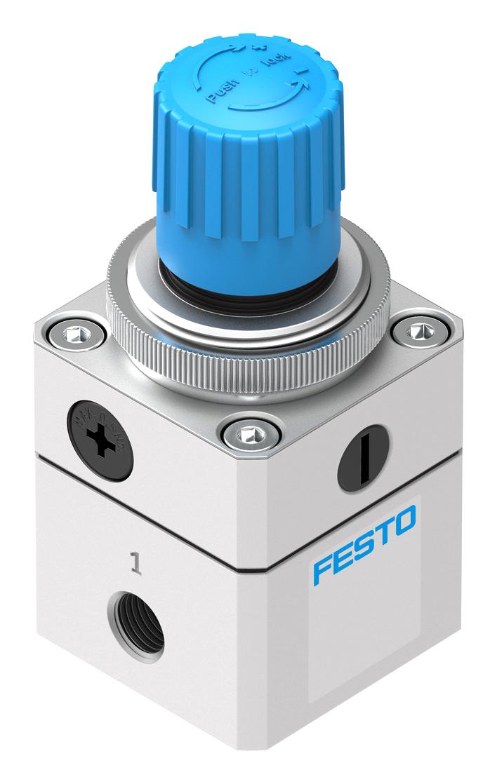 Festo Lrp-1/8-6 Pressure Regulator, 8Bar, G1/8, 300Lpm