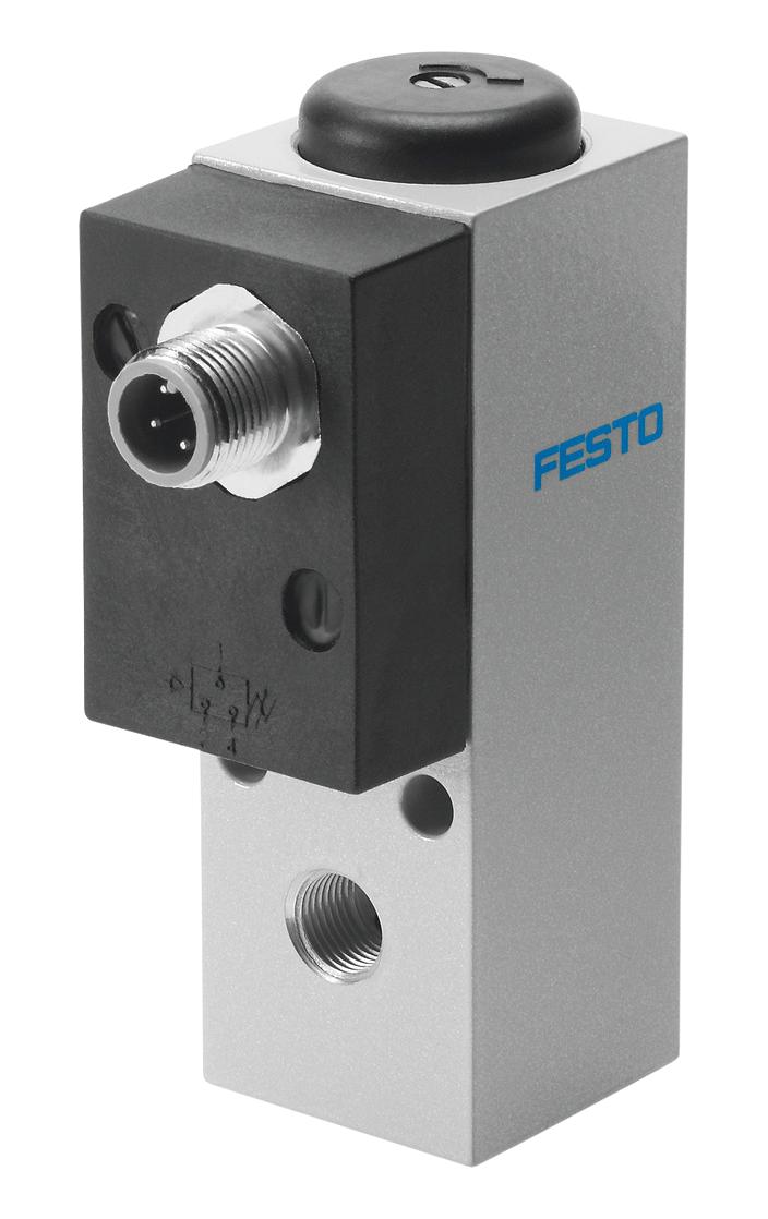 Festo Vpev-1/8-M12 Vacuum Switch, -1 To 1.6Bar, G1/8, 4A