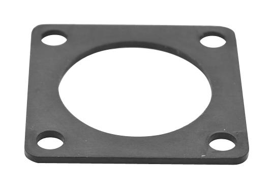 Amphenol Sine/tuchel Rtfd12B Gasket, Epdm, Black, Rcpt Connector