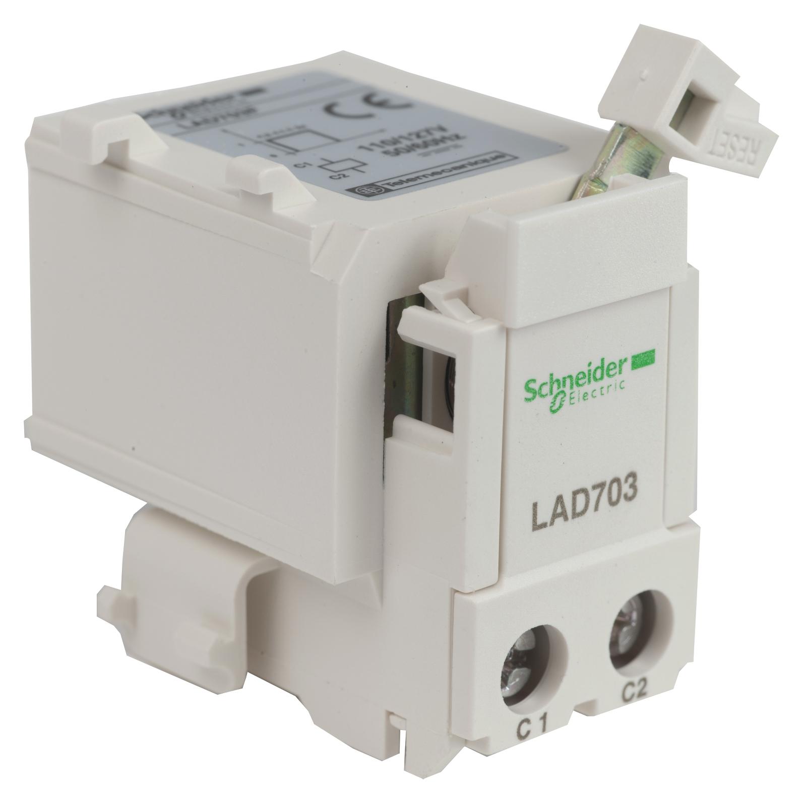 Schneider Electric Lad703E Thermal Overload Relay, 48Vac/dc