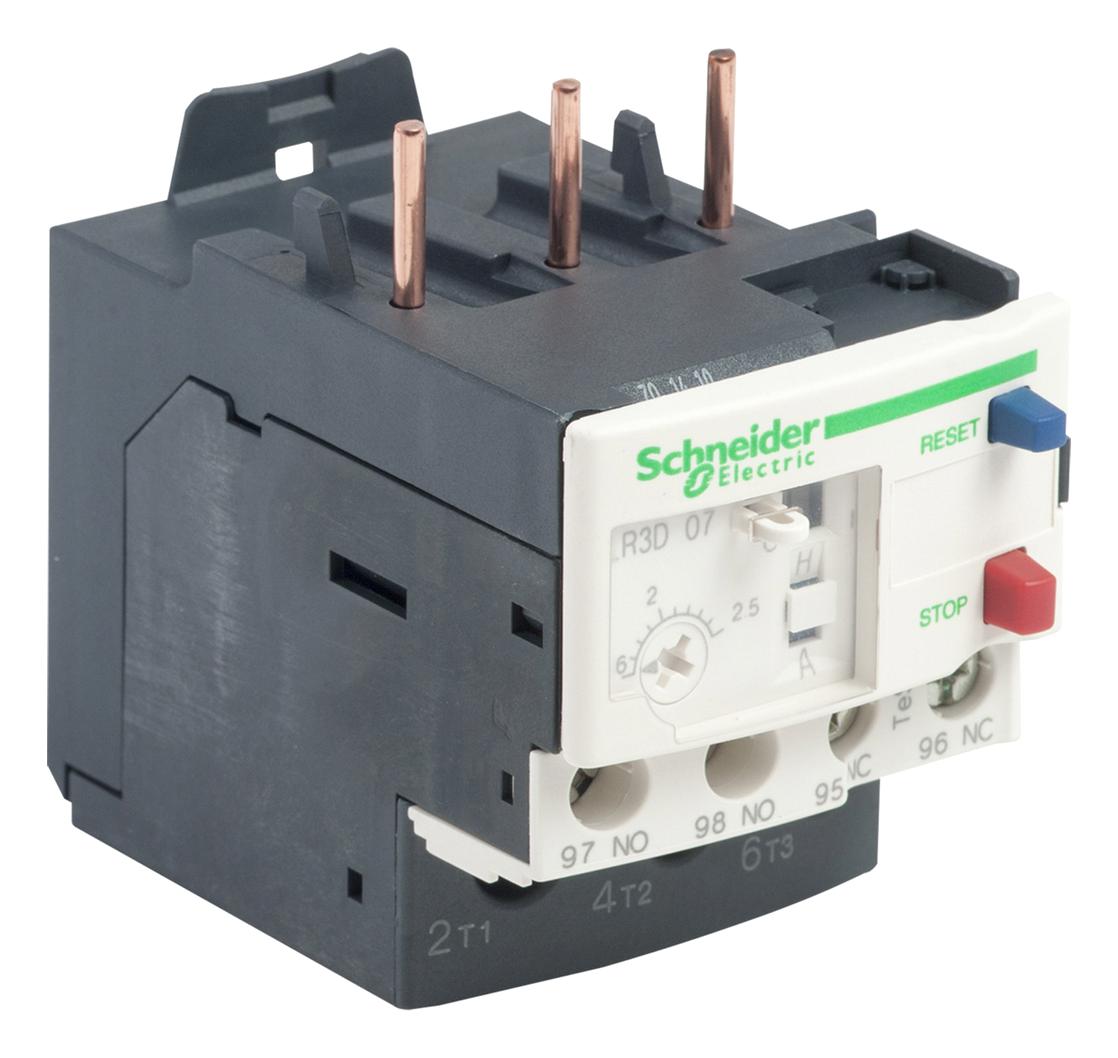 Schneider Electric Lr3D07 Thermal Overload Relay, 1.6A-2.5A, 690V