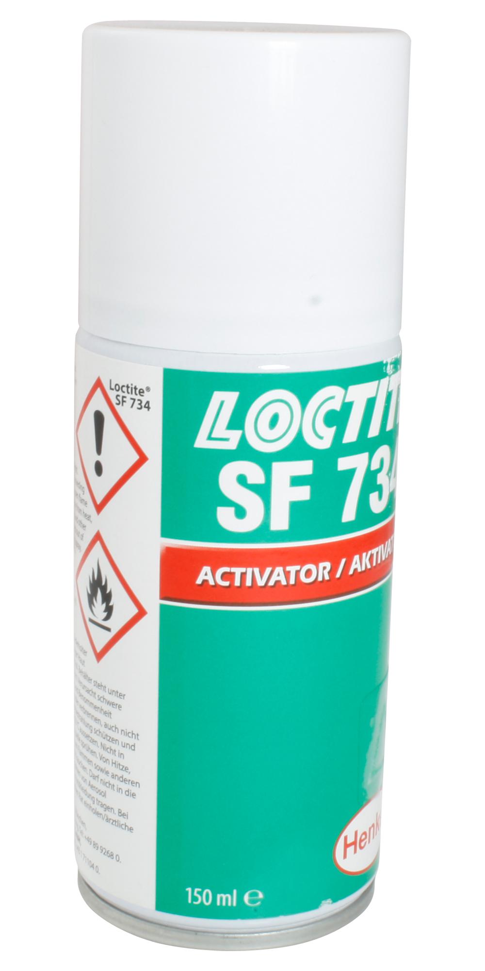 Loctite Sf 734, 150Ml Anaerobic Activator, Aerosol, 150Ml