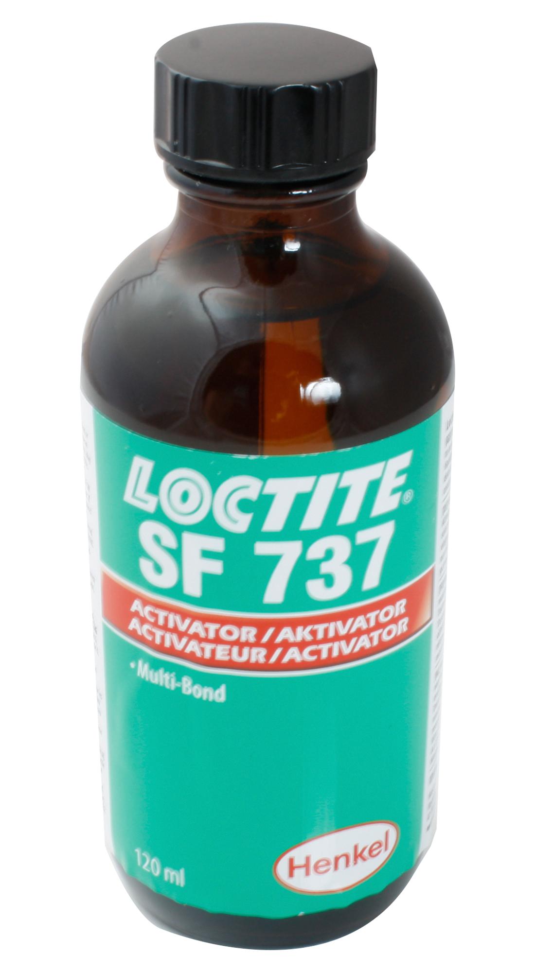 Loctite Sf 737, 120Ml Activator, Bottle, 120Ml, Amber