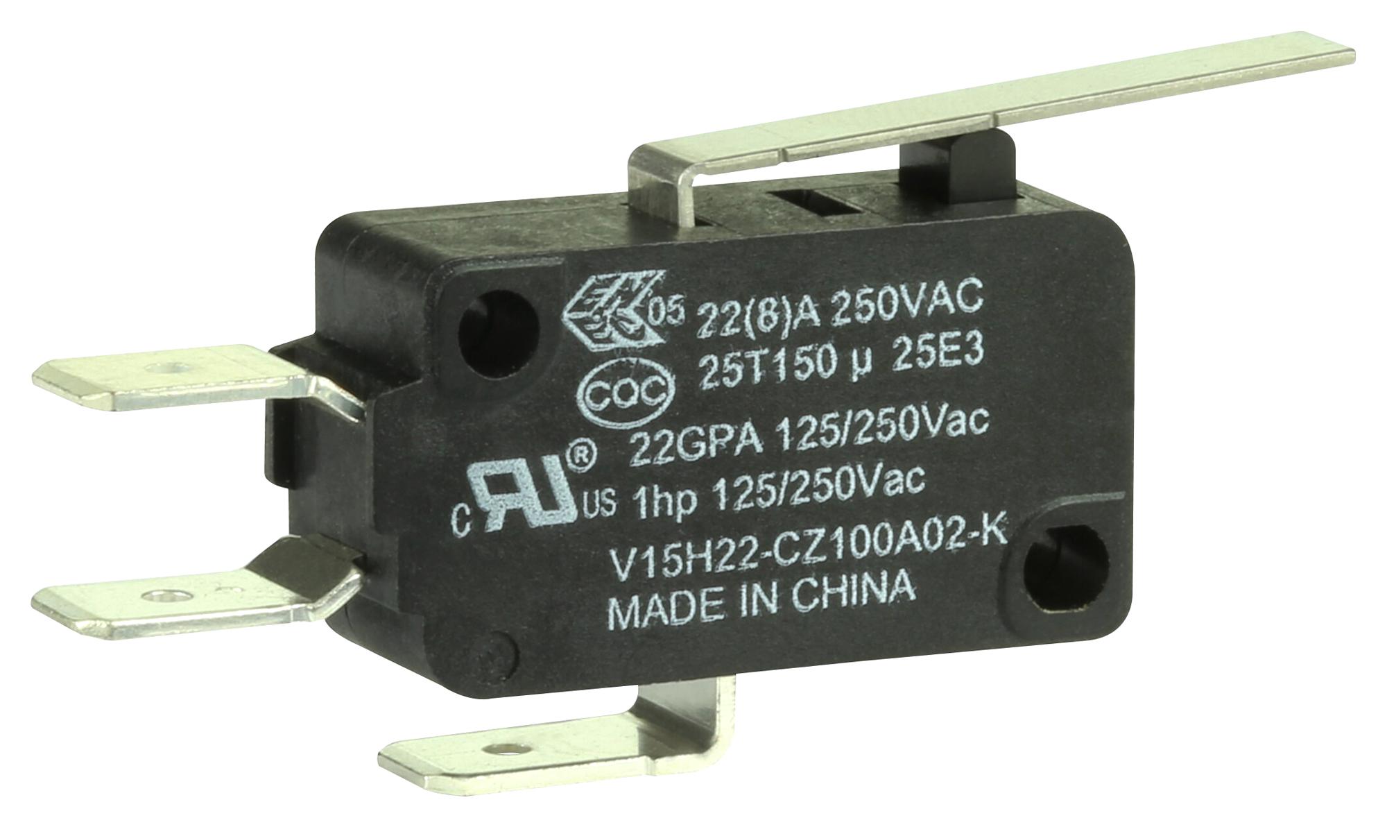 Honeywell / Partner Stock V15H22-Cz100A02-K Microswitch