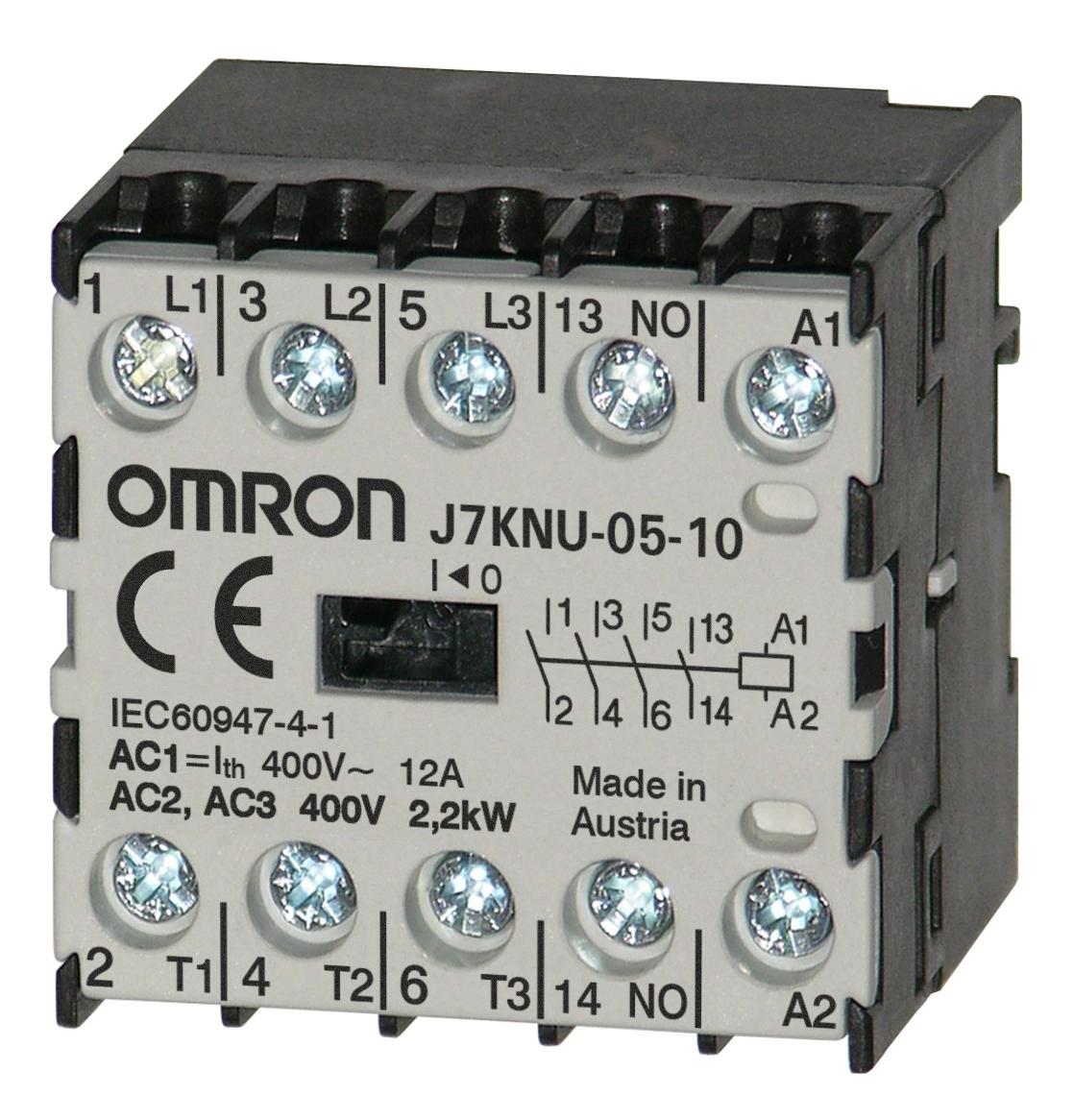 Omron Industrial Automation J7Knu-05-10 24D Relay Contactors